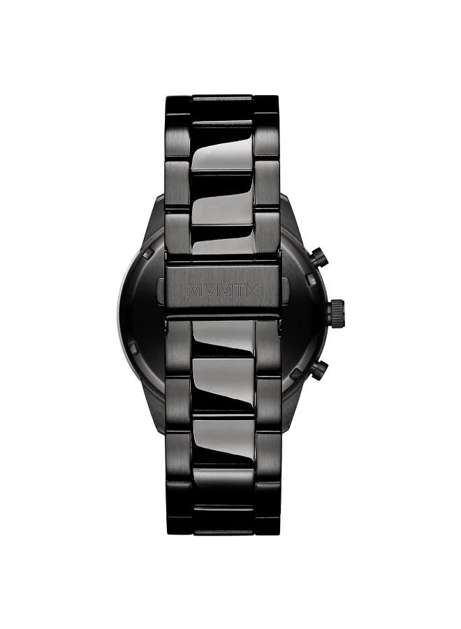 Mvmt Men's Chronograph Watch, Grey Dial, Gunmetal Stainless Steel Strap