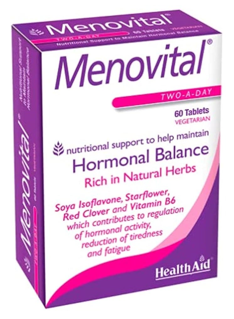 HEALTH AID MENOVITAL TABS 60'S
