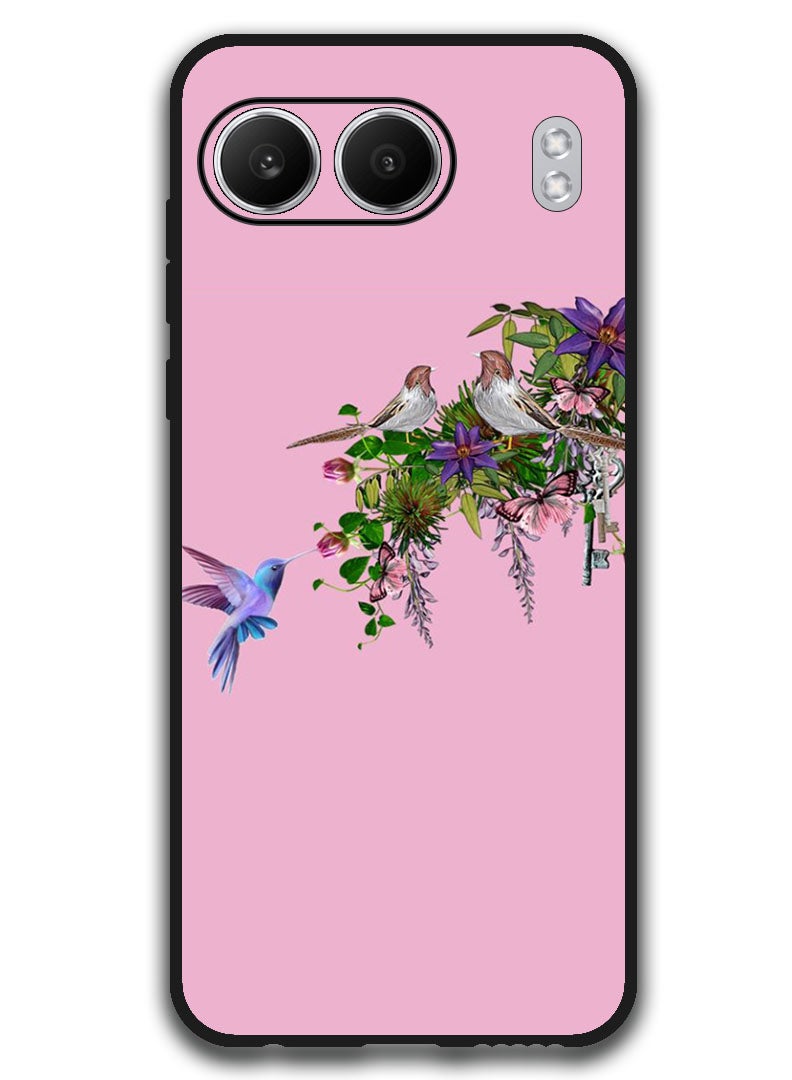 Theodor Protective Case Anti Scratch Shock Proof Bumper Cover For OnePlus Nord 4 Birds - Image 1