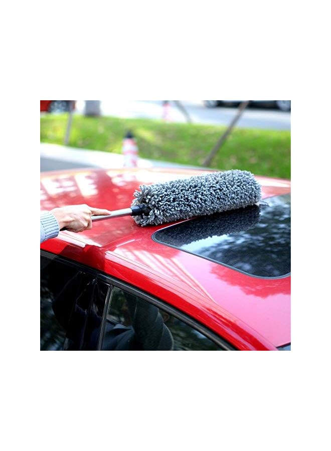 PROMASS Cleaning Brush Microfiber Auto Window Wash Cleaner Long Handle Dust Car Care Towel Handy Washable Car Dirt Dust Clean Brush - Image 3