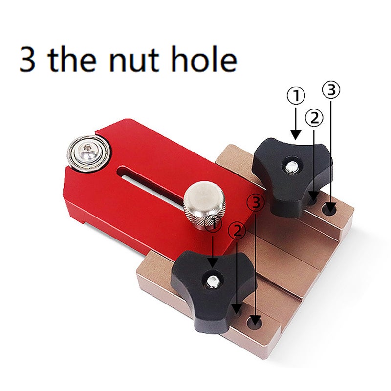 Woodworking Table Positioning Fixing Tools Cutting Machine Table Saws Limit Fence Quick Cutting Limit Backer Aluminum Alloy Limit Guider - Image 3