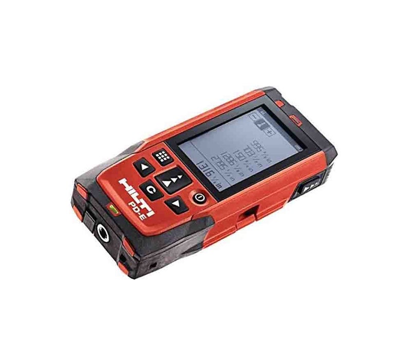 Hilti 2062051 PD-E Laser (1 mW, 635 nm, Class 2, Class II )Range Meter with Soft Case