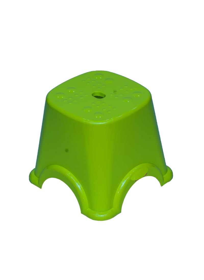 Generic - Furniture Yard Plastic Stool | Plastic Stool for Sittng | Light Weight & Stackable | Ideal for Kitchen, Suitable for Home, Office, Hotel & Bathroom |Small Stool - Image 1
