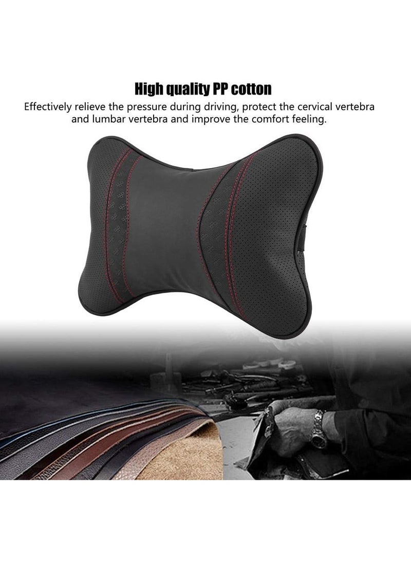 Car Neck Support Cushion Headrest Pad Ergonomic Seat Accessory for Driving Comfort, Soft Neck Rest Pillow for Long Sitting Support in Car Seats - Image 4