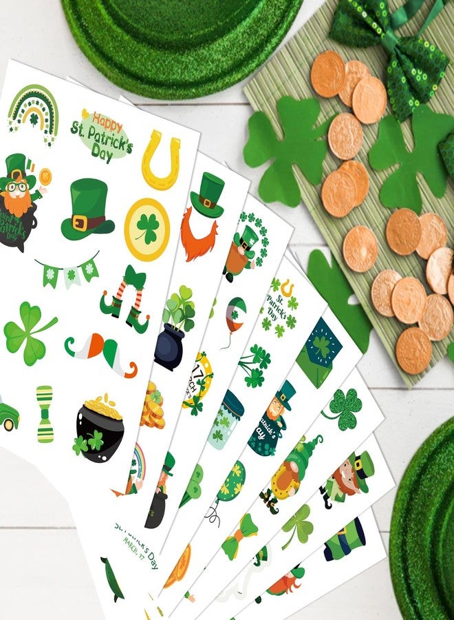 OTAITY 484 PCS St. Patrick’s Day Stickers, Irish Day Stickers for Kids Shamrock Leprechaun Clover Hat Irish Day Themed Party Holiday Stickers for St. Patrick’s Day Party Favors Accessories Decorations - Image 4