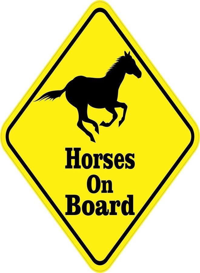StickerTalk ملصق فينيل من StickerTalk Horses on Board، 5 بوصات × 5 بوصات - Image 4