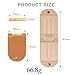 AKV Travel Cribbage Board Game Set Portable Cribbage Boards Unique 2 Track Cribbage Board Foldable PU Mini Cribbage Board with 4 Cribbage Pegs Folded314x492inAfter Unfolding L1031in 1Pcs - Image 4