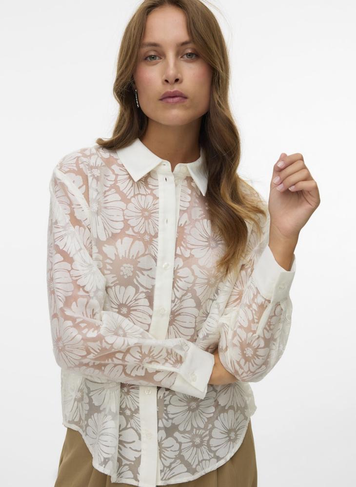 VERO MODA Vmkova Long Sleeve Shirt - Image 2