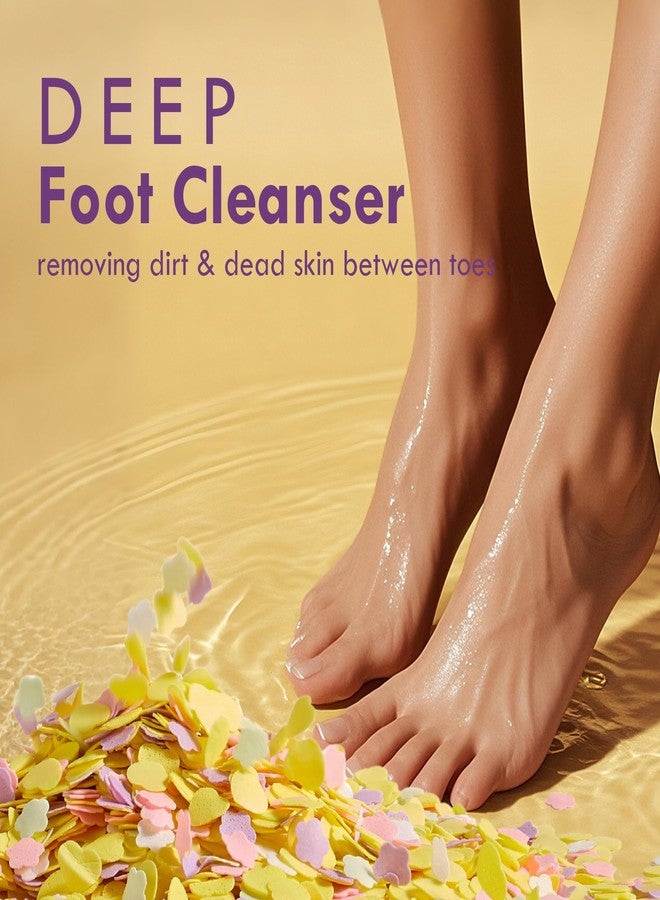 NOVAL Spa-Grade Quick-Dissolve Pedicure Soap Flower Sheets - 1lb Professional Foot Soak with Moisturizing & Exfoliating Formula for Home Salon Use - Image 5