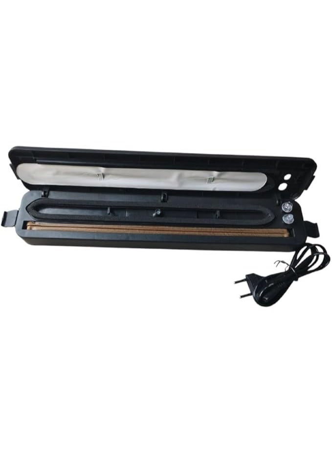 Spaceshoop Full- Automatic Electric Vacuum Film Sealing Machine Vacuum Packer Includes Of 10 Bags For Home Kitchen 37.5 * 7 * 8.5Cm  - Image 2