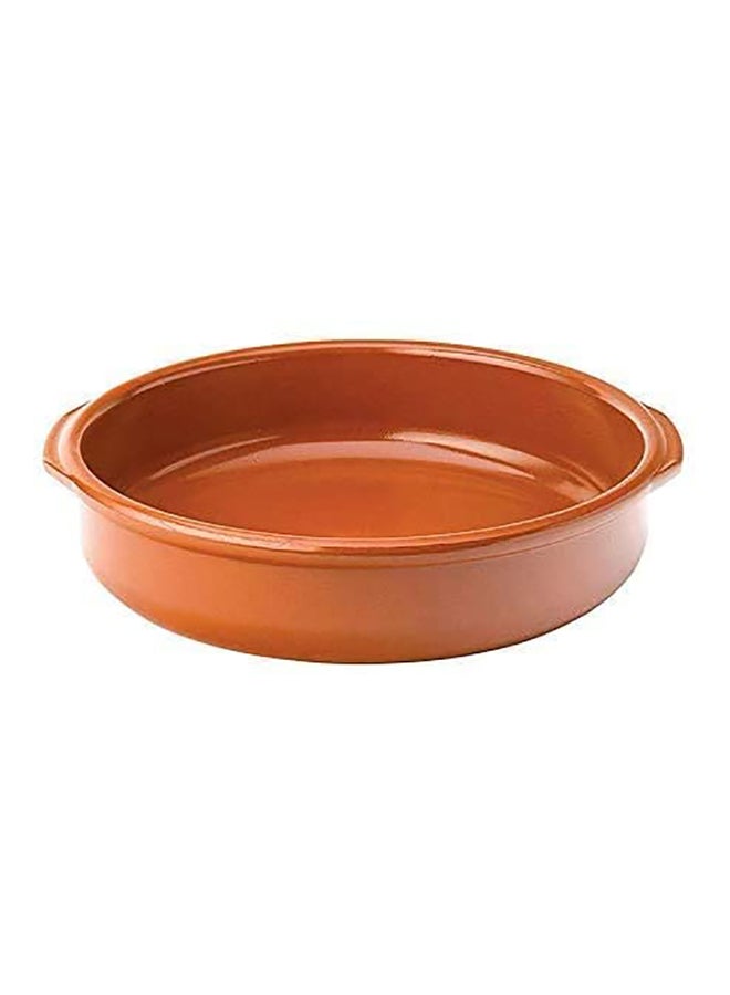 Regas Clay Mud Round Dish Spanish Serving Plate 20cm - Image 2