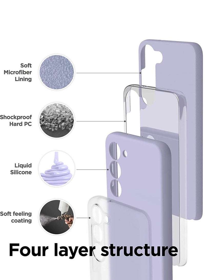 Elago Silicone for Samsung Galaxy S23 Plus Case Cover - Lavender - Image 4