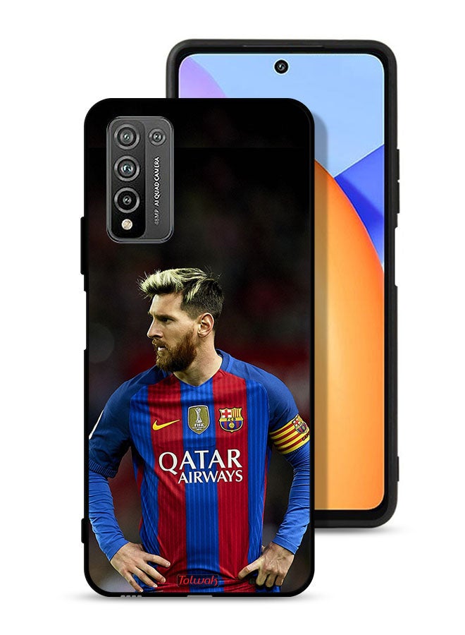 Tolwak Honor 10X Lite Protective Case Cover Messi Barcelona - Image 1