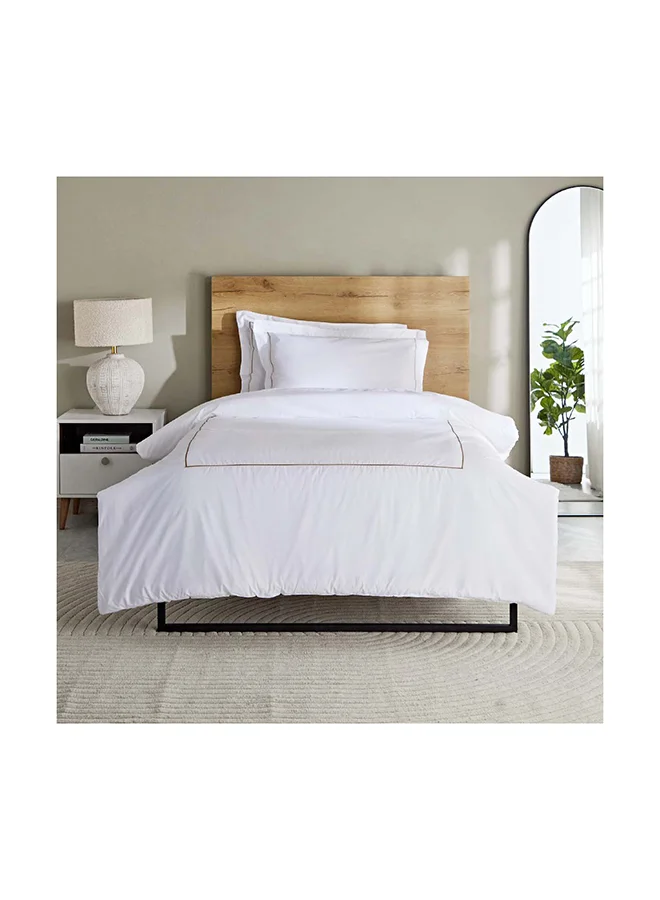 Home Box White Haven Bilbao 3-Piece Cotton Twin Comforter Set 220 x 160 cm
