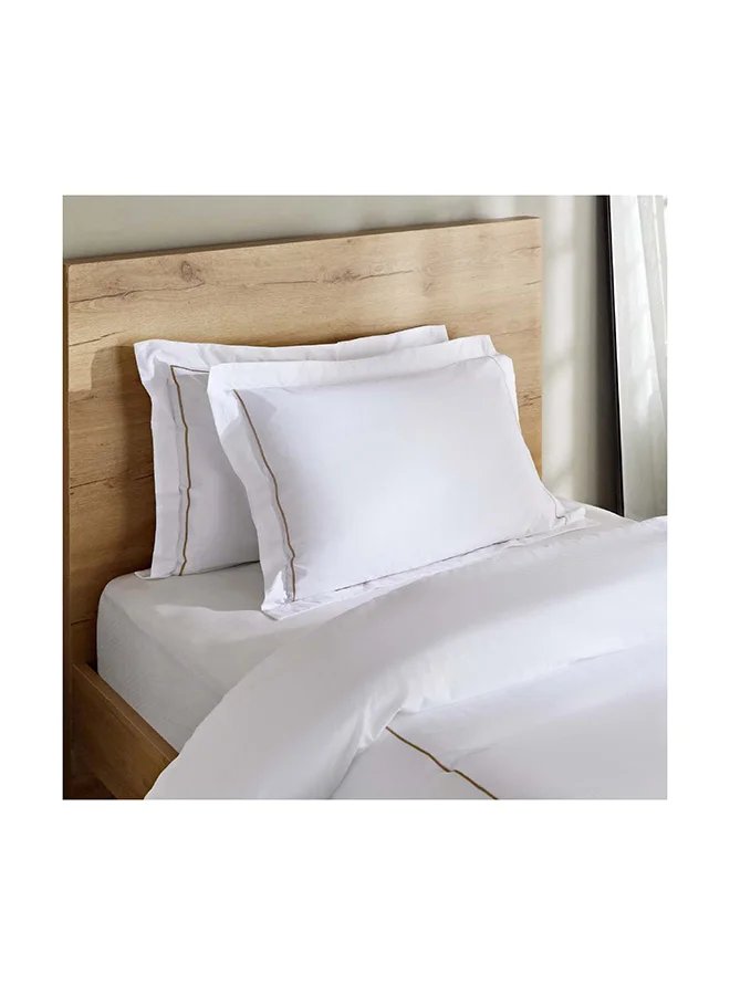 Home Box White Haven Bilbao 3-Piece Cotton Twin Comforter Set 220 x 160 cm