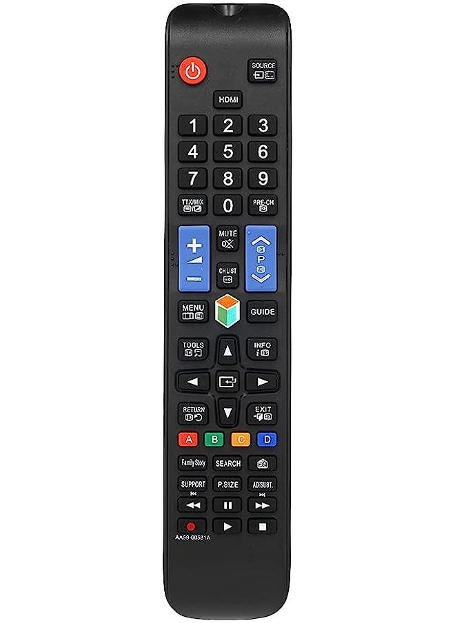 Lifcasual Remote Controller Universal TV Remote Control Wireless Smart Controller Replacement for Samsung LED Smart Digital TV Black  - Image 1
