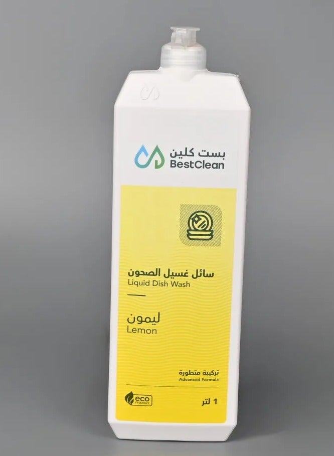 Best Clean Dishwashing Liquid 1 Liter Lemon - Image 2