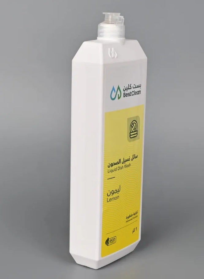 Best Clean Dishwashing Liquid 1 Liter Lemon - Image 3
