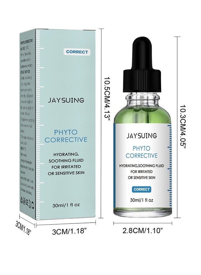 Jaysuing - Hydratig Soothing Fluid For Irritated Or Sensitive Skin- Natural Ingredients Serums Face Moisturizer for Sensitive skin - Image 1
