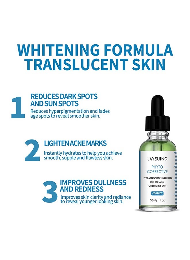 Jaysuing - Hydratig Soothing Fluid For Irritated Or Sensitive Skin- Natural Ingredients Serums Face Moisturizer for Sensitive skin - Image 1