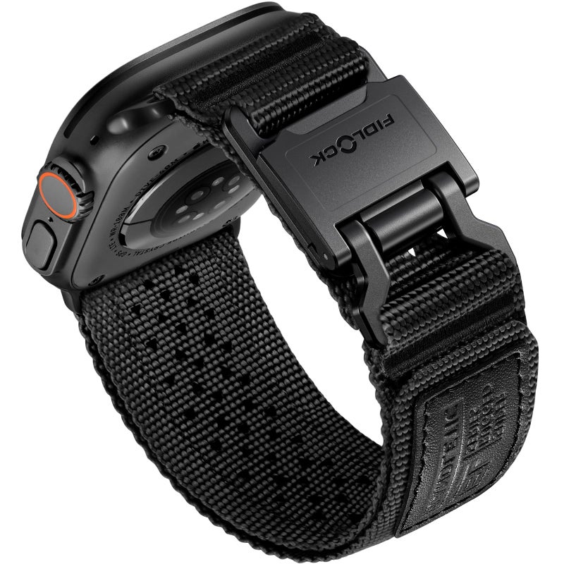 Bandletic Compatible with Apple Watch Ultra 3 2 Band 49mm for Men, Rugged Nylon Straps with Magnetic FIDLOCK Hook Buckle for iWatch Series 11/10 46mm, 9/8/7 45mm, SE3/SE2/SE/6/5/4 44mm, 3/2/1 42mm - Image 1