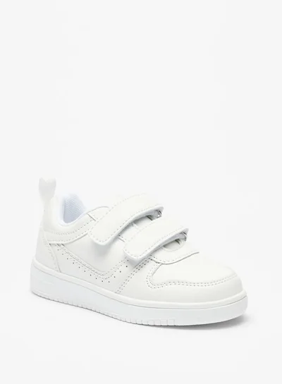 فلورا بيلا من شو إكسبرس Girls Panelled Shoes with Hook and Loop Closure