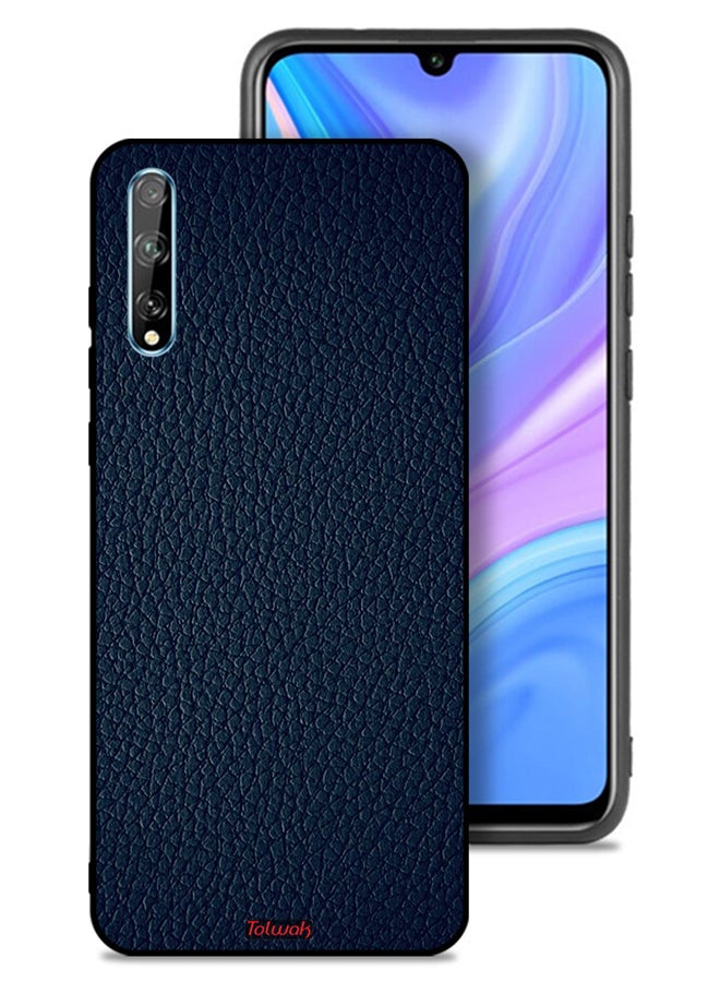 Tolwak Huawei Y8p Protective Case Cover Leather Pattern - Image 1