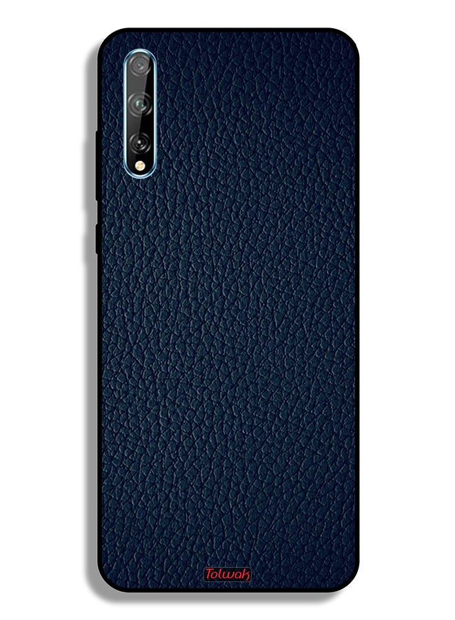 Tolwak Huawei Y8p Protective Case Cover Leather Pattern - Image 2