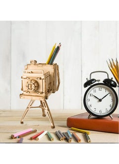 Robotime Rolife CAMERA 3D Wooden Puzzle TG403, 3D Wooden Puzzles for Adults/Teens, Creative Home Decor, Unique Gift for Craft Hobby Adults/Teens  - Image 5