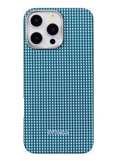 PITAKA iPhone 16 Pro Ultra Slim Case / MagSafe Compatible/ Full Coverage Protection / 3D Grip Textured / Raised Camera Lip / Drop and Damage Protection - Ocean Blue  - Image 1