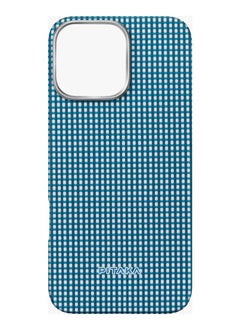 PITAKA iPhone 16 Pro Ultra Slim Case / MagSafe Compatible/ Full Coverage Protection / 3D Grip Textured / Raised Camera Lip / Drop and Damage Protection - Ocean Blue  - Image 2