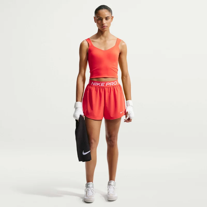 Nike Red Women's Pro Sports Bra Tank Top for Women | Best Price UAE