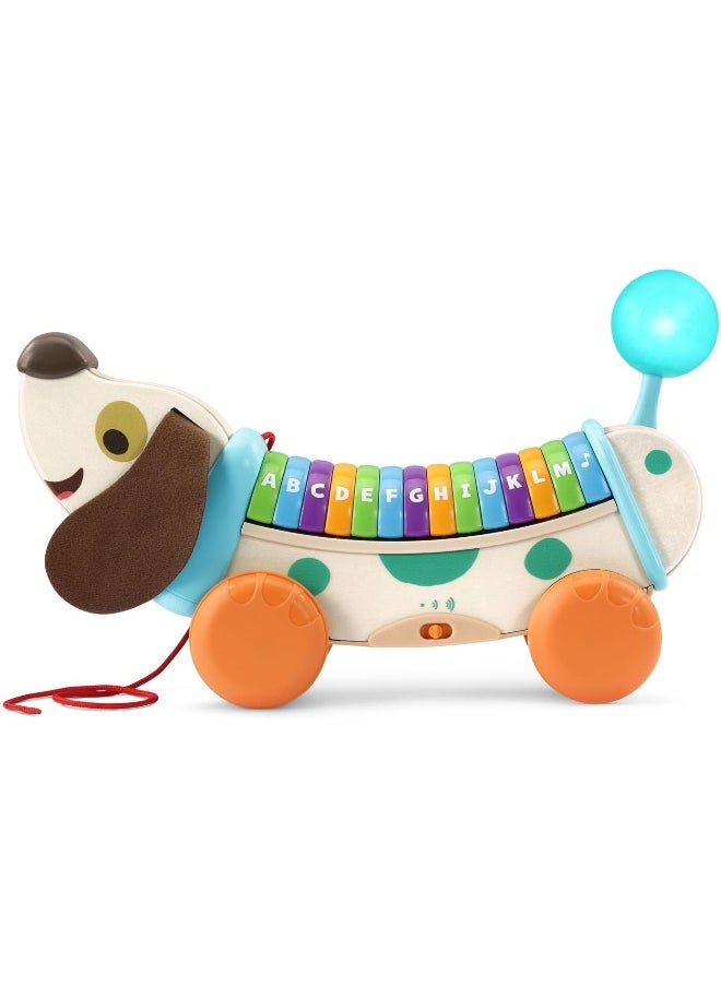 LeapFrog Wooden Alphapup, Wooden Toddler Toys For 1 2 3 Years Old Boys Girls, Number Counting Toys First Birthday Gifts For 1-2 Years, Preschool Educational Fine Motor Skills Toy  - Image 2