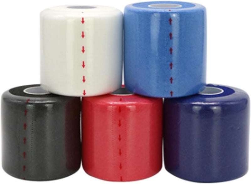 1 Roll Sponges Badminton Racket Grip Cushion Wrap Foams Film Tennis Racket Wrap Tape Athletic Tape Muscle Bandages Wrap - Image 3