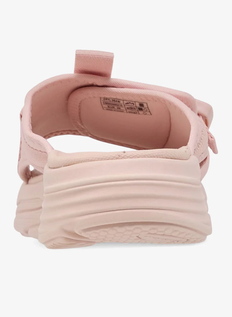 Kappa PINK Women's Buckle Detail Slides for Women | Best Price UAE