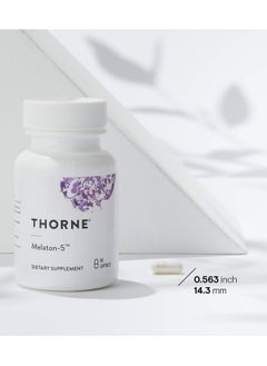 Thorne Melaton-5 Dietary Supplement 60 Capsules  - Image 3