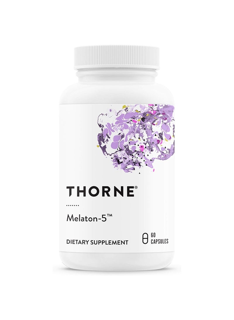 Thorne - Melaton-5 Dietary Supplement 60 Capsules - Image 1