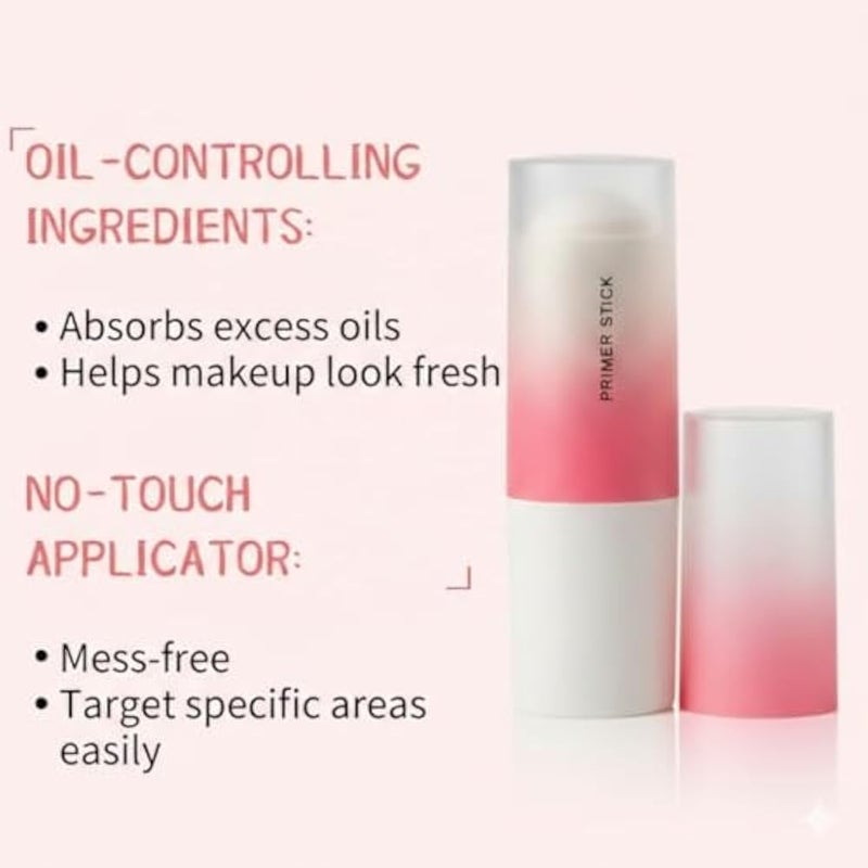 Primer Face Makeup Blur Primer Stick, Lightweight, Smooths, Long-Lasting, Minimize Pores, Flawless Finish, Face Primer for All Skin Types - Image 2