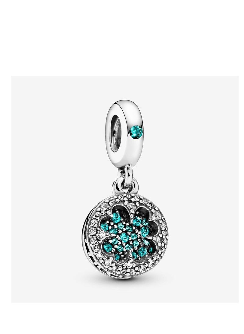 Pandora Violet - Pandora lucky four leaf clover necklace - Image 1