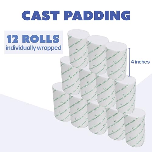 Oasis Orthopedic Cotton Cast Padding 4in x 4yds 12/Bg - Image 5