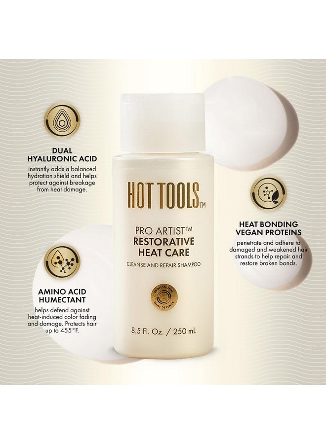Hot Tools ™ Pro Artist Heat Protection Shampoo And Conditioner Set | Cleanse, Repair And Strengthen Heat-Styled Hair - Image 3