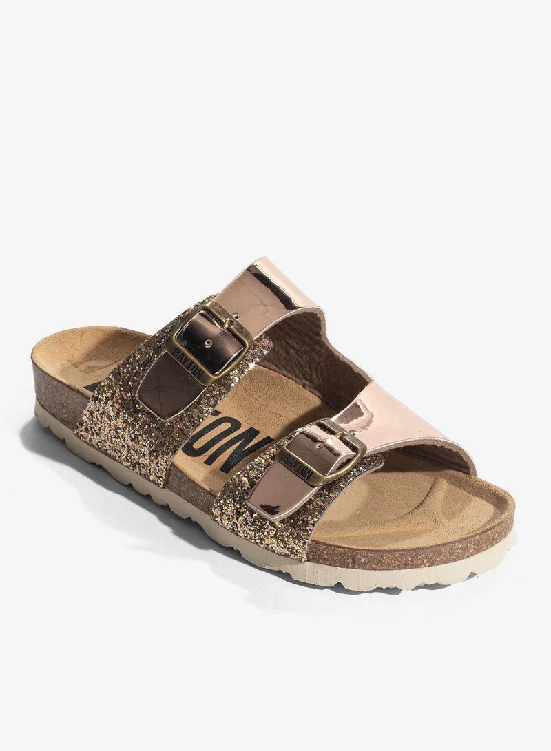 BAYTON Ilithyie Double Strap Flat Sandals