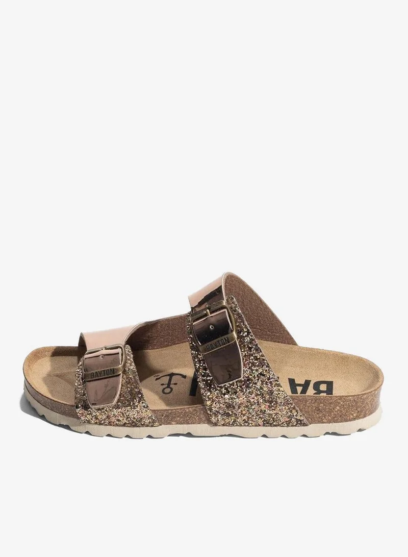 BAYTON Ilithyie Double Strap Flat Sandals