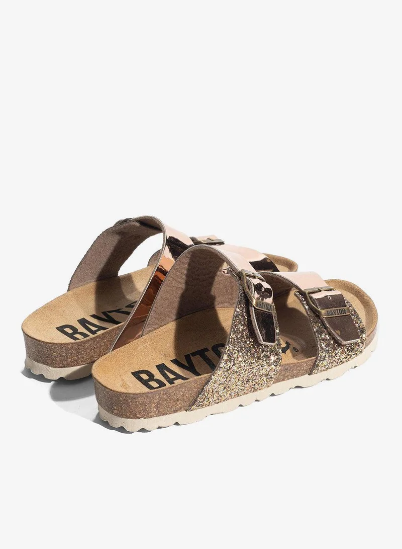 BAYTON Ilithyie Double Strap Flat Sandals