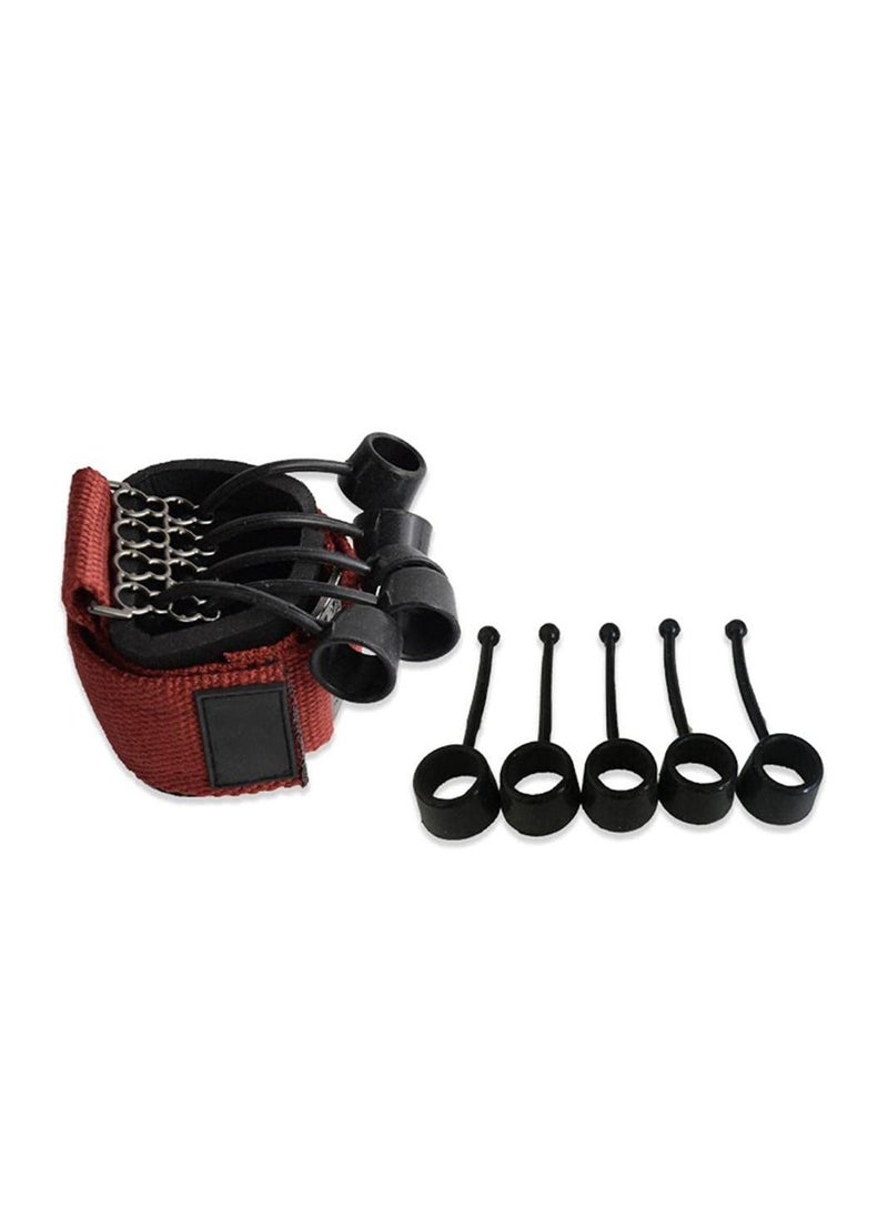 Finger Exerciser - Finger and Hand Stretcher with Resistance Band Stretcher, Finger Flexion Stretch Strengthener