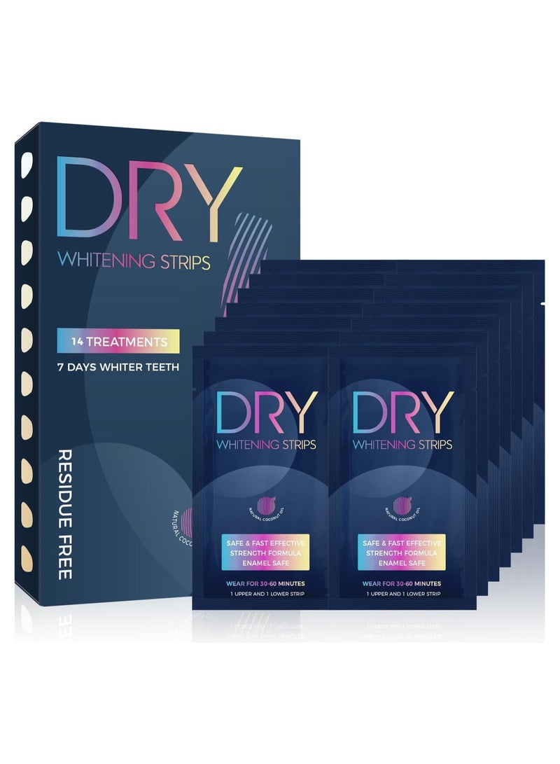 SYOSI شرائط تبييض الأسنان، 28 شريط تبييض حساس للأسنان الحساسة، شرائط بيضاء فائقة، آمنة على المينا، غير قابلة للانزلاق، مبيض أسنان محترف لإزالة بقع الأسنان، نتائج سريعة - Image 1