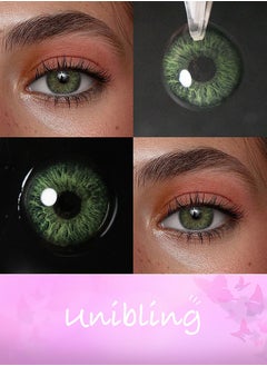 Flirting Green Yearly Colored Contact Lenses, Unisex Cosmetic Contact Lenses, Enlargement Collection, Light Green, With Case - pzsku/Z6C63B35DFA39A8807564Z/45/_/1706109419/ee861a85-4991-4038-a44b-3e1a716c67fc