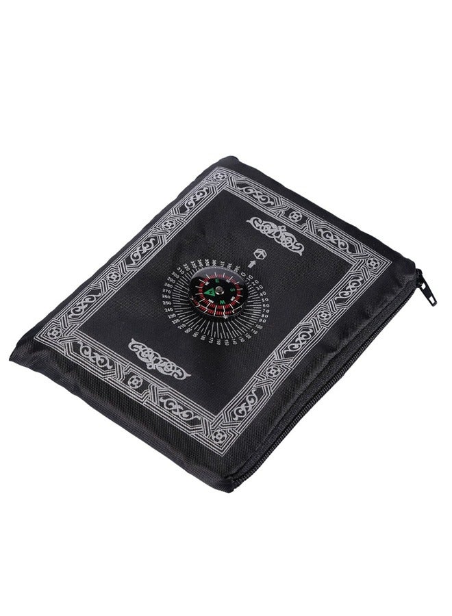 GUSGU 5 pcs Travel Prayer Mat Praying Rug, Portable Polyester Prayer Rug with Compass,  for Ramadan Gifts, Islamic Prayer 60x100cm  ﻿ - Image 5