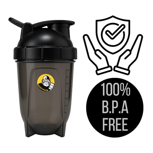 Muscleape Black Bullet Protein Shaker Bottle 760 ml – Leak-Proof, BPA-Free Gym Shaker with Mixing Ball & Measurement Scale, Ideal for Protein Shakes, Pre-Workout & Smoothies, for Men & Women - Image 5