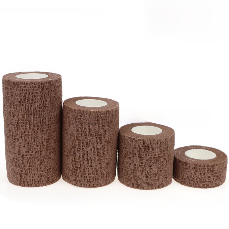Generic Sports Grip Tape Anti-Slip Finger Protection Brown